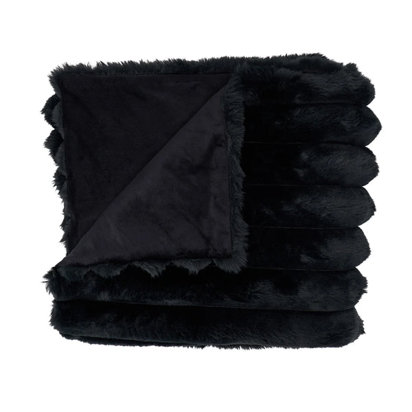 Faux Fur Throw