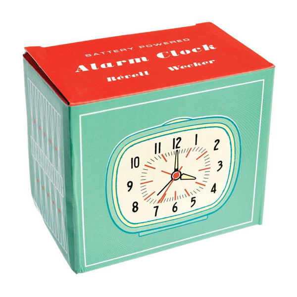 Retro Alarm Clock - Blue