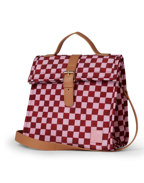 Crimson Haze Lunch Satchel